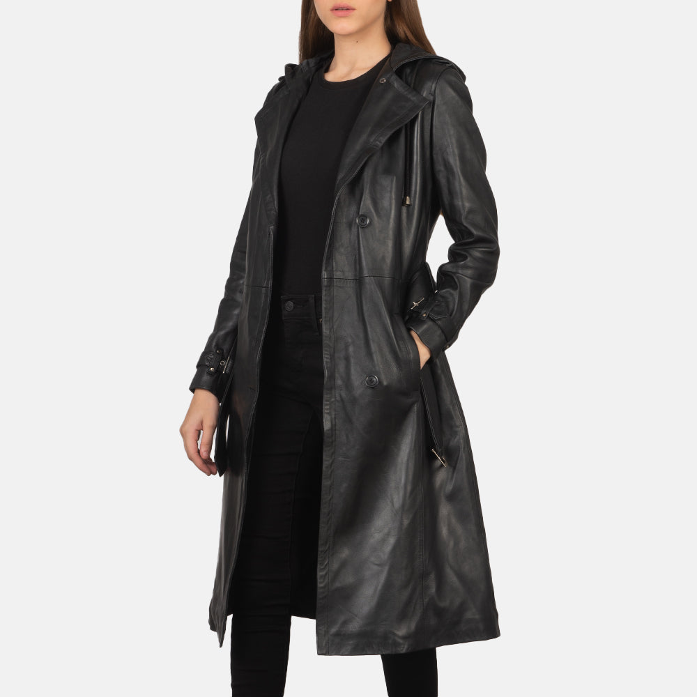 Women s Leather Trench Coat Buy Leather Trench Coat For Women in Norway. The Jacket Maker
